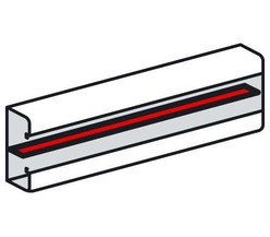 Перегородка для кабель-канала (дл.2м) METRA Leg