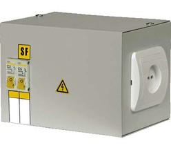 Ящик с понижающим трансформатором ЯТП 0.25 220/12В (2 авт. выкл.) ИЭК